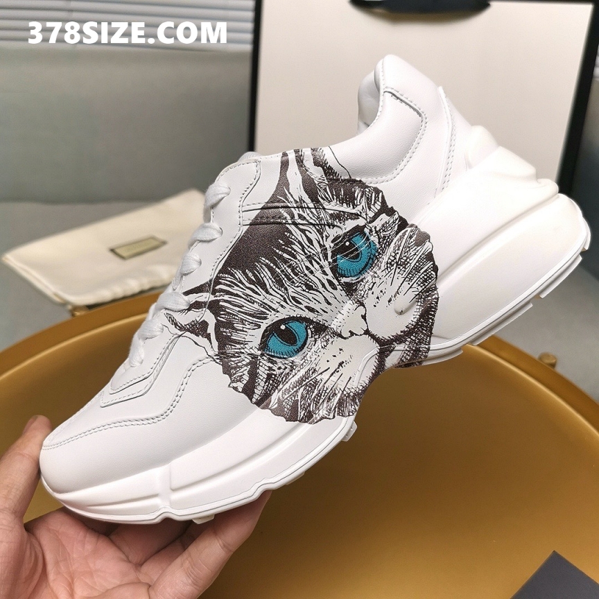 구찌 라이톤 미스틱 캣 화이트