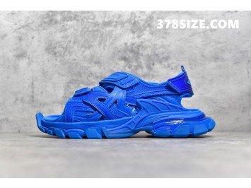 PK 발렌시아가 트랙샌들 화이트 블루