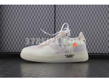 OWF 나이키 오프화이트 에어포스 화이트