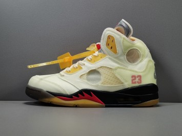 OG OW X AJ5 Off-white x Air Jordan Retro 5 SP  CT8480-100