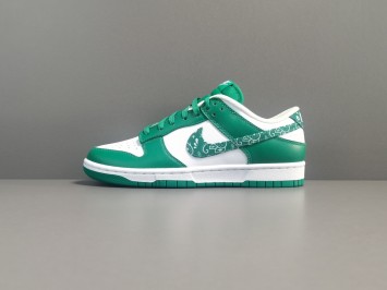 GOD 나이키 덩크 로우 에센셜 그린 페이즐리 DH4401-102