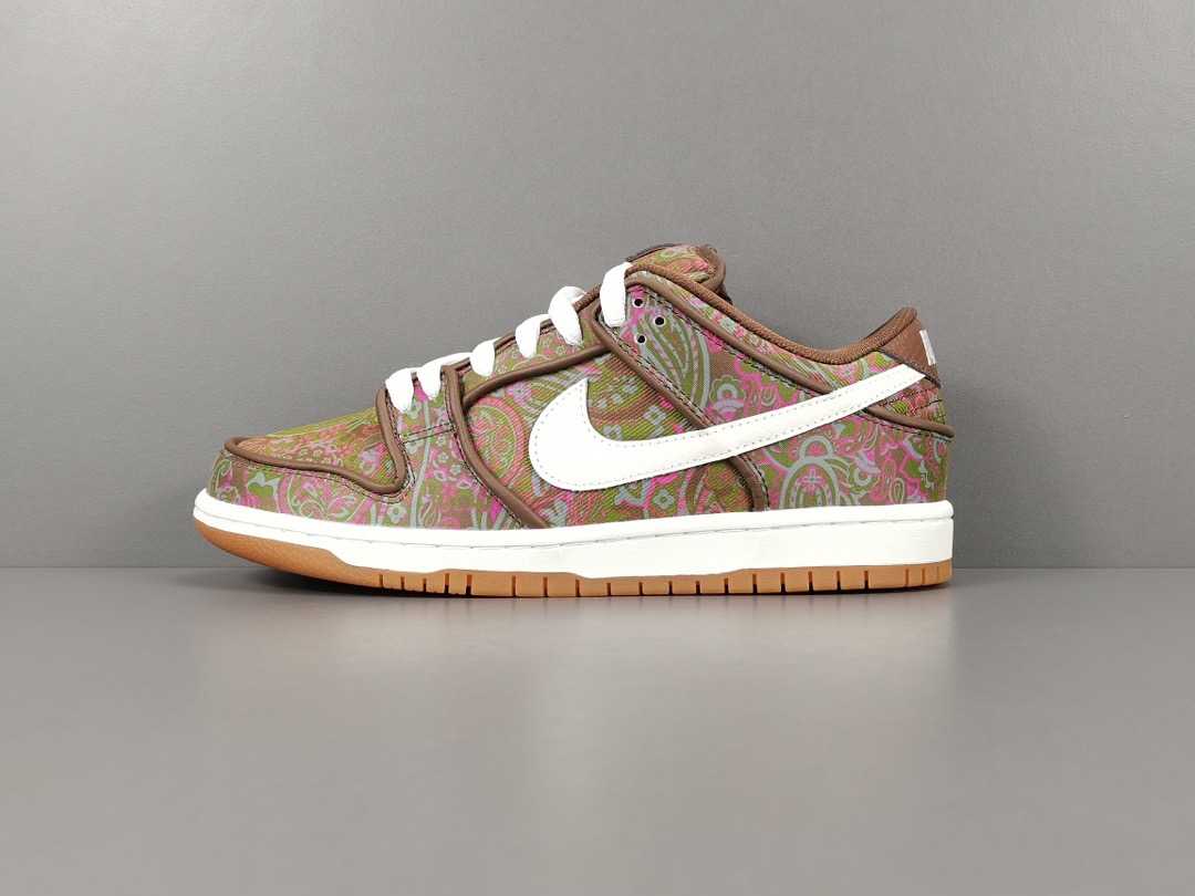 GOD 나이키 SB 덩크 로우 프로 프리미엄 페이즐리 DH7534-200