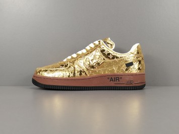 GOD LOUlS VUlTTON X NiKe Air Force 1 LOw