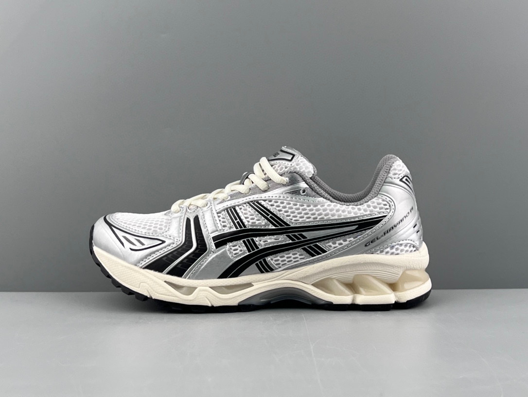 아식스 x JJJ자운드 젤 카야노 14 실버 블랙 1201A457-101