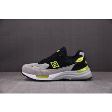 R 뉴발란스 992 메이드 인 USA 블랙 그레이 볼트 M992TQ