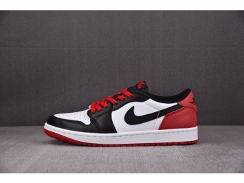 R 조던 1 레트로 로우 OG 블랙토 CZ0790-106