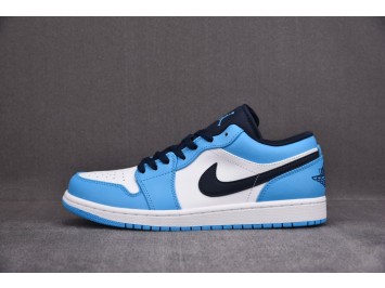 R 조던 1 로우 다크 파우더 블루 553558-144