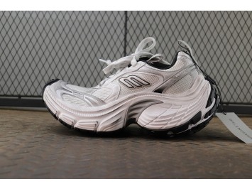 XA 발렌시아가 10XL 스니커즈 화이트 그레이 실버 블랙 792779W2MV29110