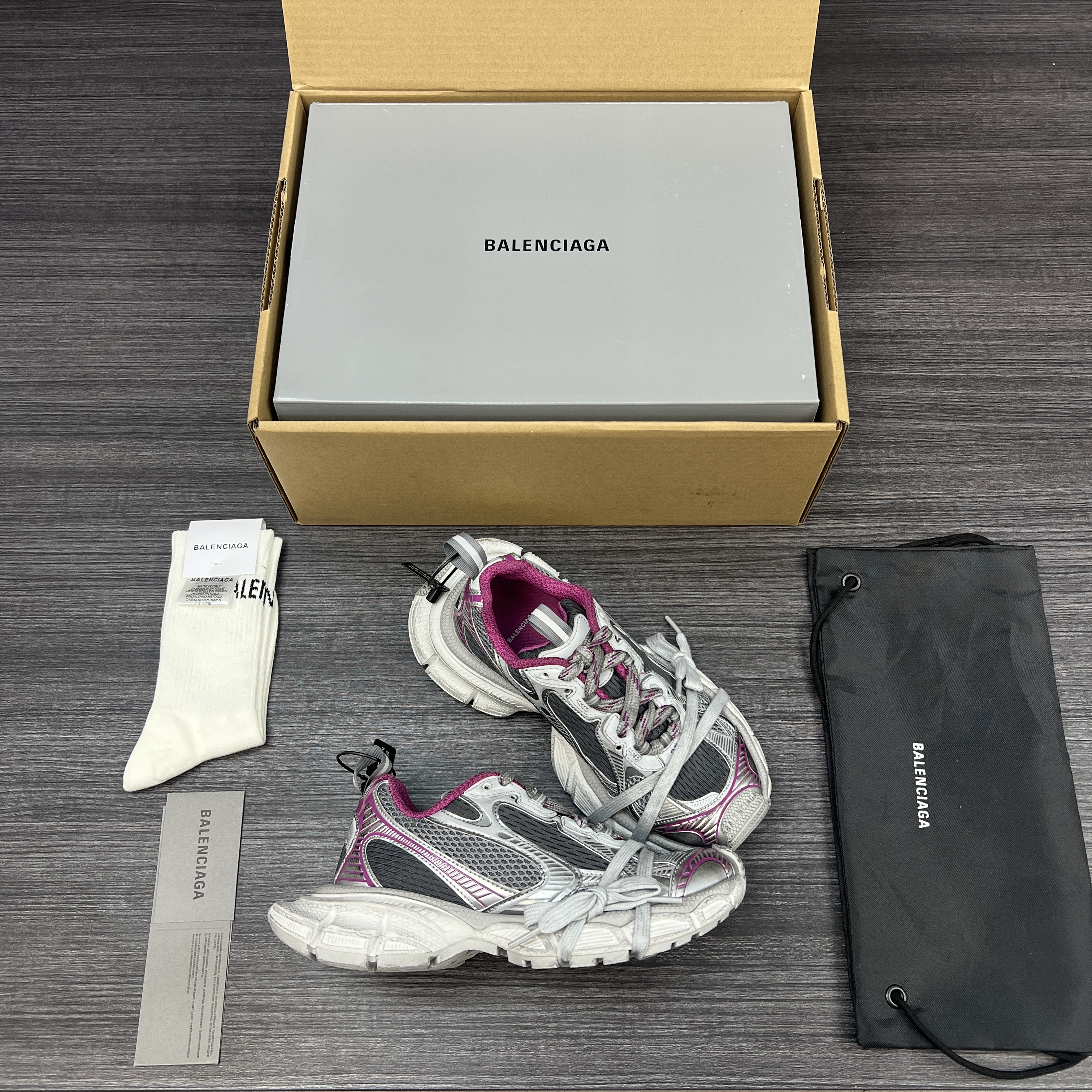 순원 발렌시아가 3XL 스니커즈