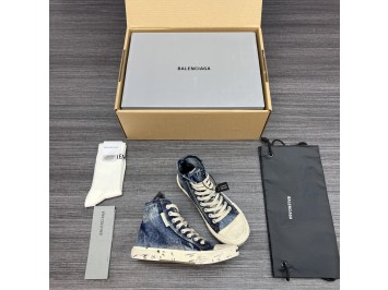 순원 발렌시아가 파리 하이탑 스니커즈